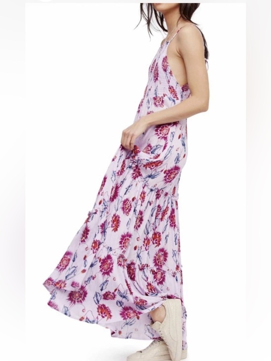 Free People Dresses & Skirts - Free People Intimately Garden Party Lavender Boho Floral Maxi Dress Size small